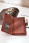 Brown Eco Leather Women's Wallet Kalinessa