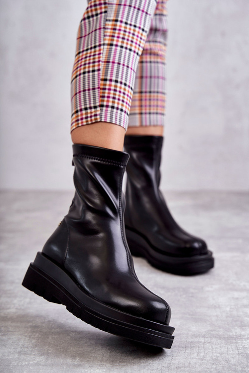 High Warm Boots GOE KK2N4054 Black