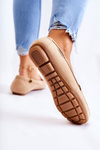 Women's Suede Loafers Beige Millare