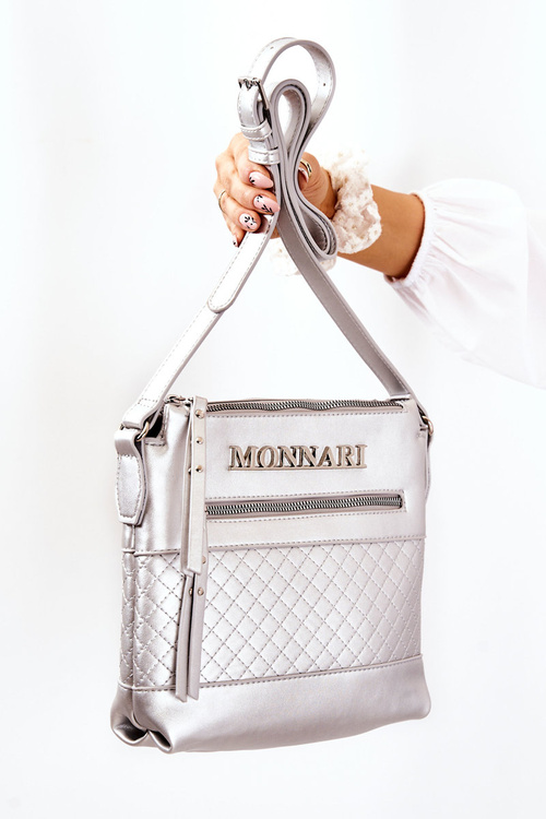Messenger bag Monnari A360-022 Silver