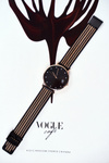 Women's Watch GG Luxe Black with Bracelet Exquit