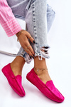 Women’s Loafers Suede Fuchsia Morreno
