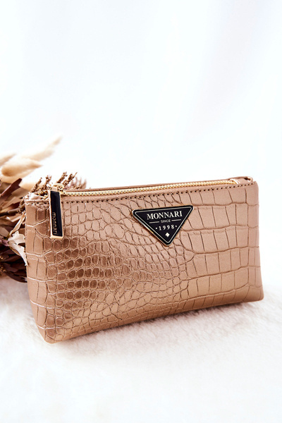 Small cosmetic bag Monnari CSM0070-023 Gold