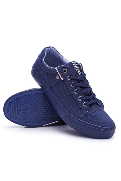 Men's Big Star Sneakers Navy Blue AA174094