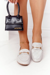 Classic Women's Loafers Grey Eloquence