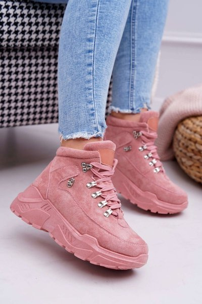 Women's Sports High Shoes Pink Unreal