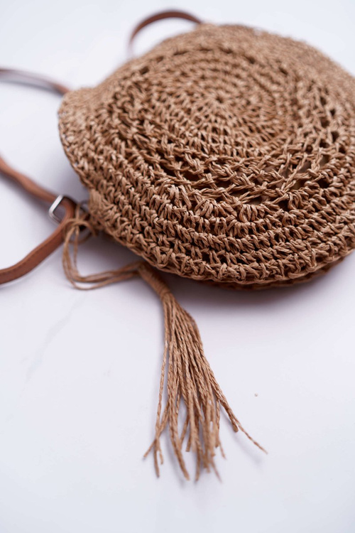 Braided Handbag Octario Camel