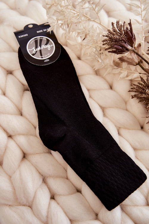 Women's Classic Cotton Socks Black