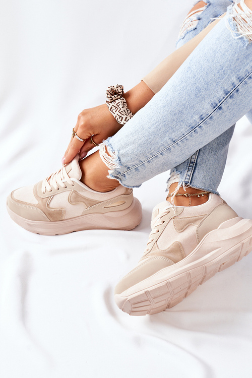 Women’s Sport Shoes Sneakers Beige Bethell