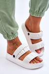 Foam Slide Sandals White Lirell
