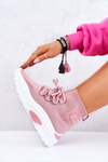 Women's Sport Sock Shoes Pink KeSport