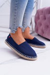 Women's Espadrilles Braided Sole Navy Blue Big Star DD274A151