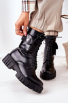 Insulated Boots With A Pocket Black Awesome