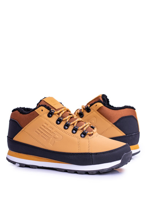 Męskie Ocieplane Buty Trekkingowe Camel Newlans2