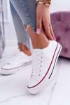 Women's Sneakers Low Fabric White FreeTime