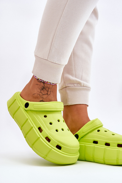 Women's Foam Platform Lime Beckett