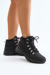 Ocieplane Męskie Buty Trekkingowe Czarne Lee Cooper LCJ-24-03-3034M