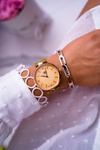 Women's Watch Michael John Mustard Narsen