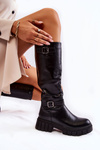 Women's Boots Above The Knee Black Mariett