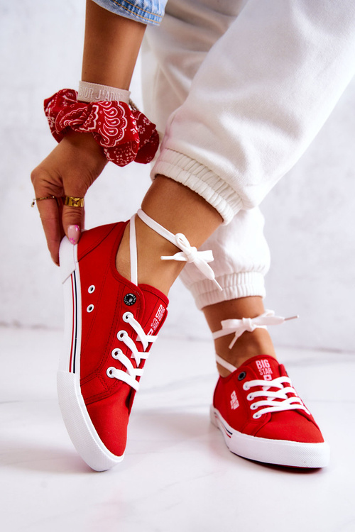 Women's Sneakers BIG STAR HH274061 Red