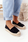 Espadrilles On A Straw Platform S.Barski Black