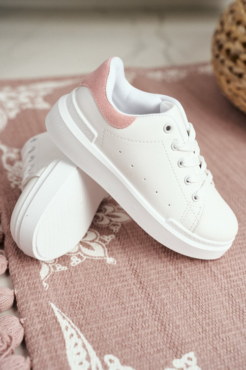 Children's Sports Shoes Sneakers White Pink Bilbo