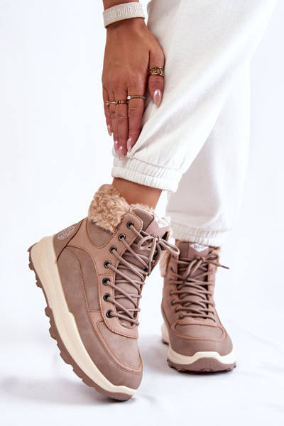 Warm Boots Trappers Lee Cooper LCJ-22-44-1363 Pink