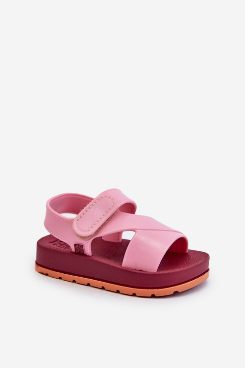 Children's Sandals with Velcro ZAXY LL385001 Pink