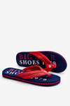 Men's Flip Flops Big Star LL174613 Navy Blue