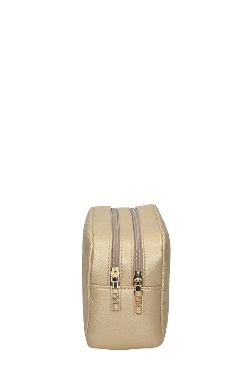 Classic Cosmetic Bag NOBO L0150-C023 Gold