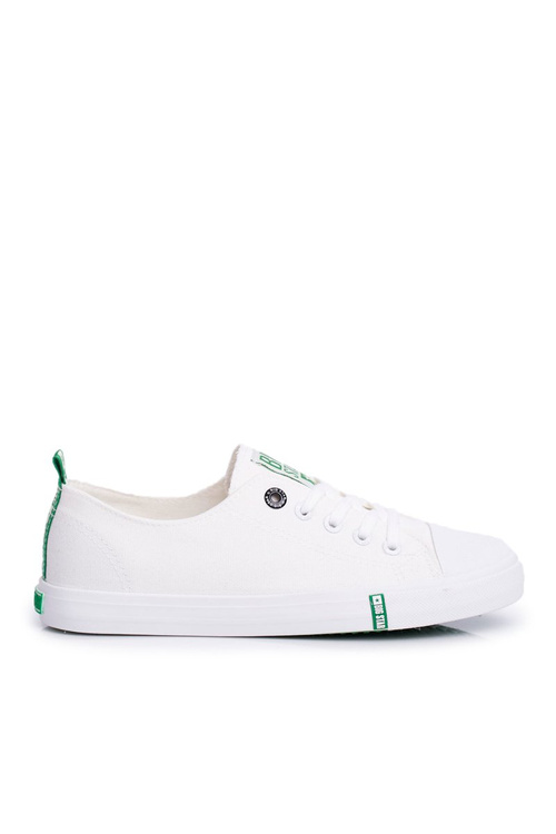 Women's Big Star Sneakers FF274088 White-Green