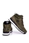 Buty Trekkingowe Skórzane Big Star Khaki GG274617