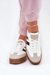Women Platform Sneakers Made Of Eco Leather White Elaraven