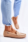 Women's Suede Loafers Beige Millare