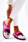 Warming slippers Reindeer Pink Taffy
