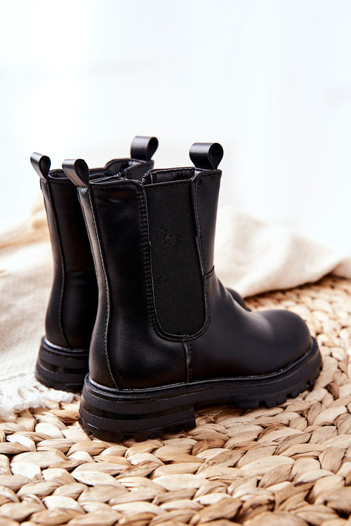 Children's Boots Insulated Black Alanya