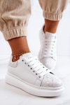 Buty Sportowe Sneakersy Damskie Białe GOE JJ2N4053