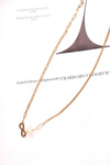Women's Gold Necklace Chain Gem Infinity Constance