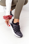 Buty Sportowe Memory Foam Big Star Ciemnoszare HH274532 