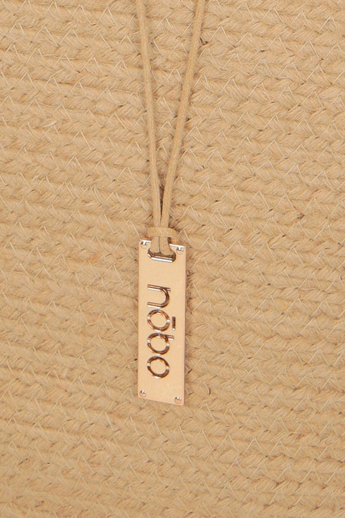 Torebka Plażowa Koszyk NOBO XP0400-C020 Beżowo-Czarna