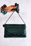 Small Quilted Purse Green Hailee