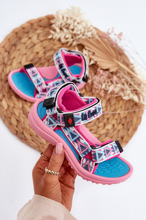 Children's Sandals Lee Cooper LCW-24-34-2600 Pink
