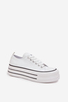 Women's Sneakers On Massive Platform White Marinae