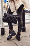 Women's Boots On Heel Black Frago