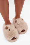 Women's Fur Caps Capybara Light Beige Pravelle