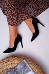 Suede Stilettos S.Barski L65-1 Black