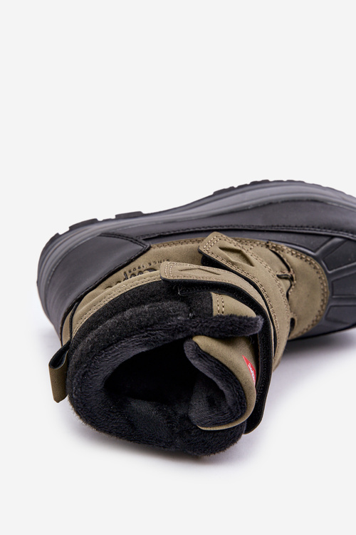 Insulated Snow Boots for Boys Lee Cooper LCJ-23-01-2058 Green