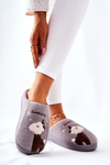 Reindeer Warming Slippers Grey Jilly