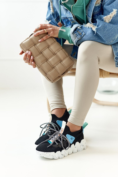 Women's Sport Sock Shoes Black Fashion Pioneer