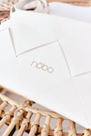 Clutch Bag With A Detachable Strap NOBO NBAG-K1260 White
